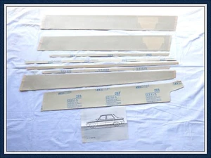 Adesivi Stickers Porte Fiancate Laterali Destra Renault 11 9 Lousianne Ricambi - Imagen 1 de 2