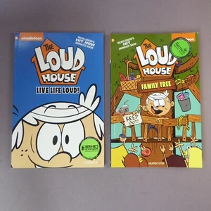 The Loud House Vol #3, 4 - Lot 2 Nickelodeon Papercutz TBP Graphic Novels - Picture 1 of 14