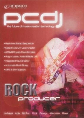 PC DJ - PCDJ - Rock Producer - Music Creator PC CD-ROM (Disc in Sleeve) - Image 1 of 2
