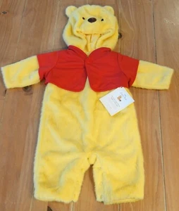 New Pottery Barn Kids Disney WINNIE THE POOH Costume Baby Infant 6-12 Months - Picture 1 of 2