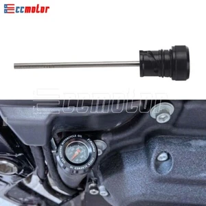 Oil Tank Dipstick Temperature Gauge for Harley Softail Fat Bob 114 FXFBS 2018-21 - Picture 1 of 9