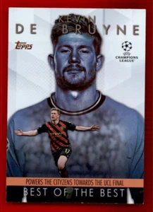 2023-24 Topps UEFA Club Competitions Best of the Best #BM5 Kevin De Bruyne. - Picture 1 of 2