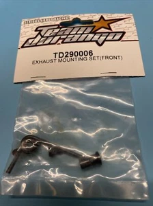RC Team Durango Front Exhaust Mounting Set DNX408 TD290006 1/8 Nitro 4WD F13 - Picture 1 of 1