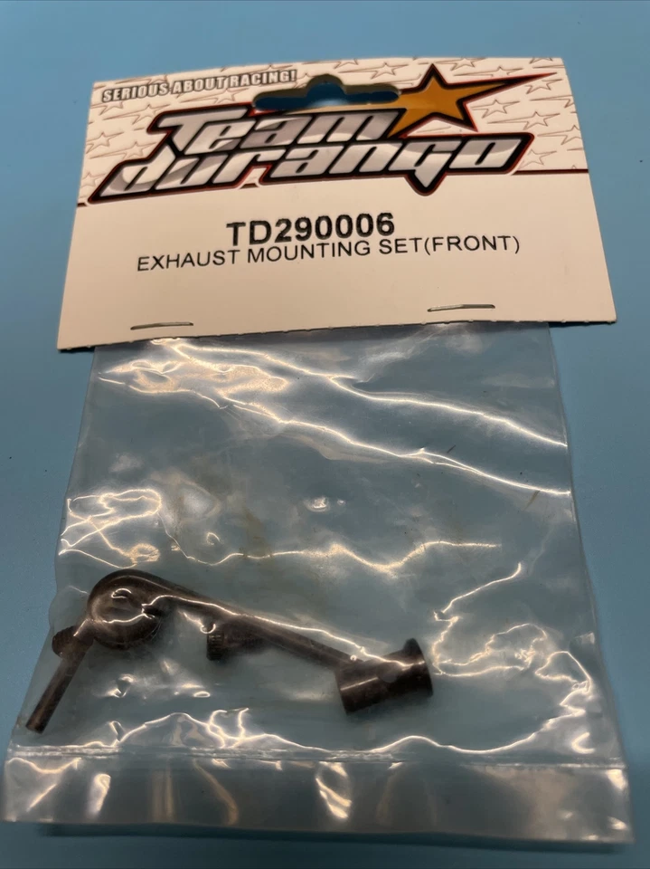 RC Team Durango Front Exhaust Mounting Set DNX408 TD290006 1/8 Nitro 4WD F13 - Image 1 of 1