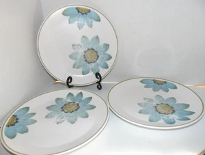 Set of 3 Noritake Progression UP-SA-DAISY 10.5" Dinner Plates - Picture 1 of 5