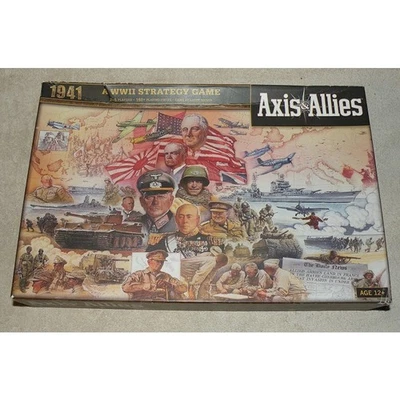 1941 Axis & Allies WWII Strategy Game 2012 Wizards of the Coast 100% Complete - Image 1 of 2