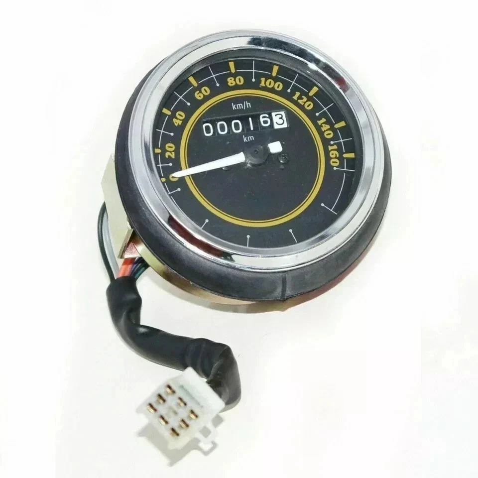 Ajuste para velocímetro 160 km/h para Royal Enfield Bullet Classic Electra 350 500 UCE Foto 1 de 4