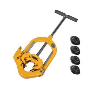 Steel Dragon Tools® H4 Hinged 2"-4" Pipe Cutter with 4 Reed® 03504 Cutter Wheels - Picture 1 of 5