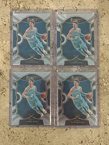 4 RC Lot -  2020-21 Select LaMelo Ball #63 RC Concourse Hobby Charlotte - Picture 1 of 4