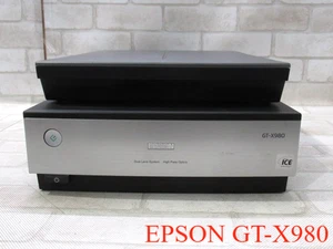 EPSON GT-X980 Perfection V850 Pro High-performance film Scanner Black Used JP - Picture 1 of 10