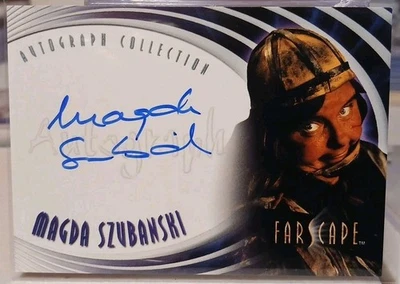 Farscape Season 3 Magda Szubanski Autograph Card A18 as Furlow 2002 Rittenhouse  - Image 1 of 2