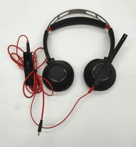 Auriculares con cable Plantronics Poly Blackwire 5220 - negros - doble oreja - 207586-01 - Imagen 1 de 1