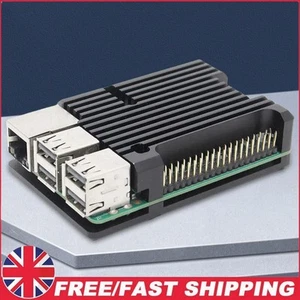 Aluminum Alloy Case Open Cases Design Ultra Thin Shell for RPI Raspberry Pi 4B - Afbeelding 1 van 20