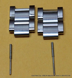 4 maglie con 2 spille per orologio da donna Cartier Tank Francaise SS 14,5 mm - Foto 1 di 5