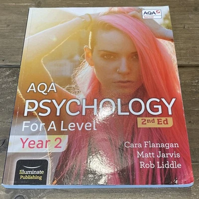 AQA Psychology for A Level Year 2 Student Book: 2nd Edition by Liddle, Rob Book - Image 1 of 4