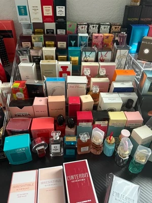 Mini Perfumes de Diseñador Set de 6 Fragancias Tamaño de Viaje YSL Gucci PRADA Más Nuevo Foto 1 de 4