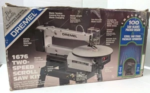Dremel 2 Speed 12” Inch Scroll Saw Model 1676 Saw Only No Stand Included - Picture 1 of 12