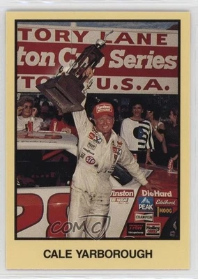 1989-90 TG Racing Masters of Racing White Gold Cale Yarborough #251 HOF - Image 1 of 2