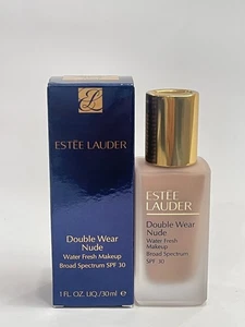 Estee Lauder Double Wear Nude Water Fresh Makeup 3C2 Pebble Spf 30 1 fl oz 30 ml - Picture 1 of 5