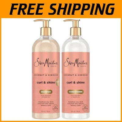 Curl & Shine Shampoo and Conditioner Set - 24 Oz x 2 - Image 1 of 4