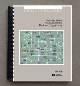 Manual for Hewlett Packard HP 42S Calculator: Electrical Engineering - Picture 1 of 1