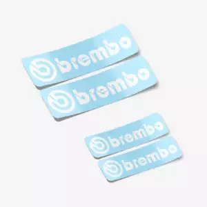Pegatinas de pinza de freno Brembo logotipo para: Subaru Impreza GRB GVB WRX STI 08-14 - Imagen 1 de 1
