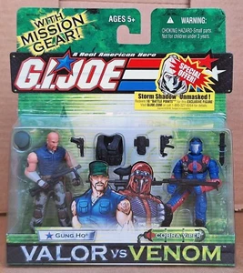 GI Joe Gung-Ho Cobra Viper 3.75" Action Figure 2-pack Valor Vs Venom 2005 MOC - Picture 1 of 4