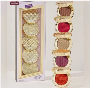 Tarte Amazonian Clay Cheek 5 Blush Set Shimmer Timeless Polished Lavish Pink - Picture 1 of 6