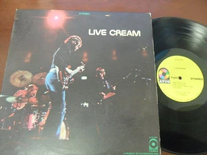 CREAM LP: Live Cream, Eric Clapton, Jack Bruce, 1970 ATCO - Bild 1 von 2
