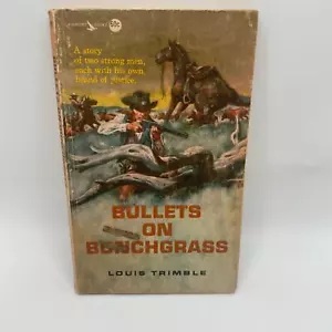 Kugeln auf Bunchgrass von Louis Trimble 1963 Airmont Taschenbuch Vintage Western - Bild 1 von 7