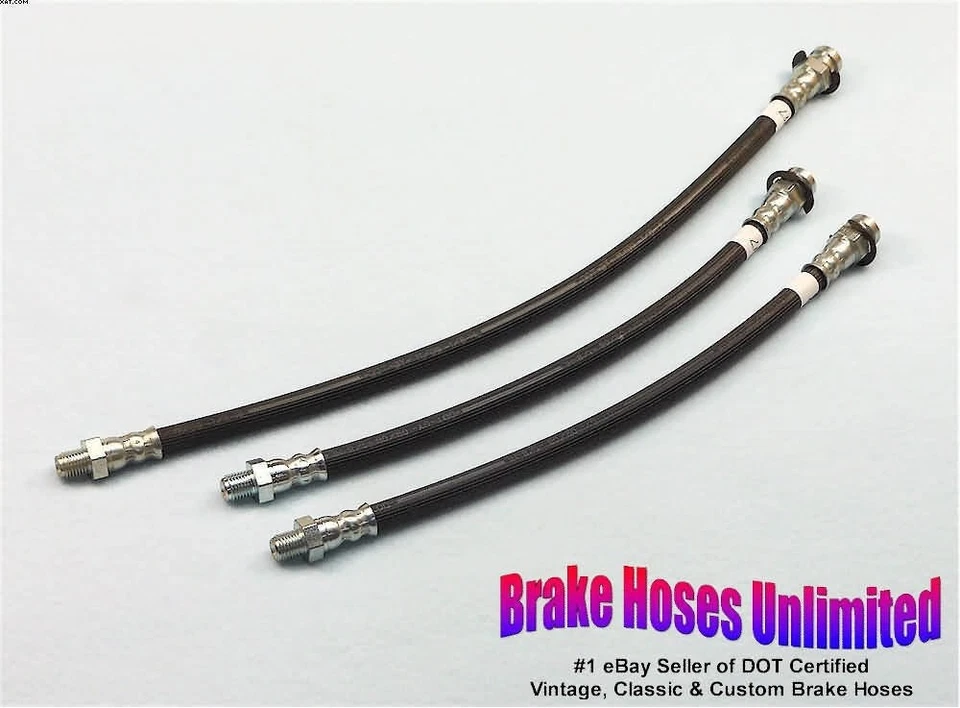 JUEGO MANGUERA FRENO PONTIAC CHIEFTAIN 1953 1954 Foto 1 de 1