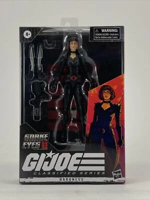 G.I. Joe Classified Snake Eyes BARONESS 6" Collectible Action Figure #19 - Image 1 of 4