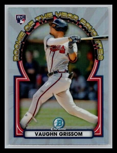 2023 Bowman Vaughn Grissom RC ROTY Favorites Insert Atlanta Braves - Picture 1 of 2