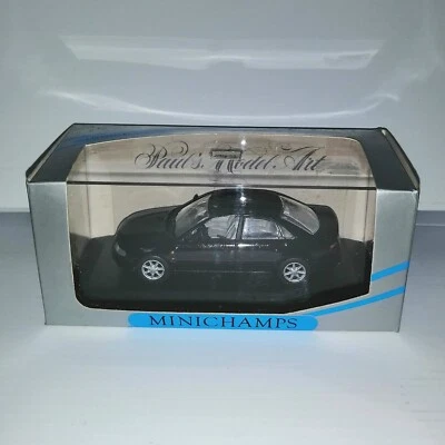 AUDI A4 LIMOUSINE BLU REF.015000 MINICHAMPS SCALA 1/43 - Immagine 1 di 3
