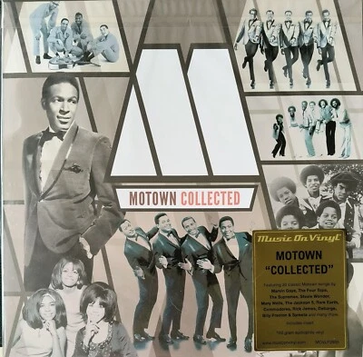 Motown Collected - Various Artists - 2LPs - MOV - 180g Black Vinyl - New/Sealed - Image 1 of 3