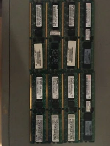 10GB RAM Samsung / Elpida / Hynix/varie HP / IBM 1GB DDR2 PC-3200R-333 - Foto 1 di 1