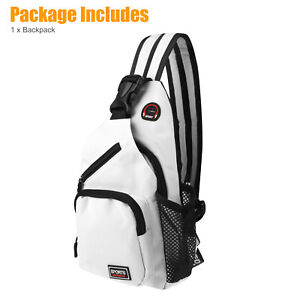 Travel Shoulder Sling Backpack Waterproof Chest Pack Crossbody Bag Women Men New