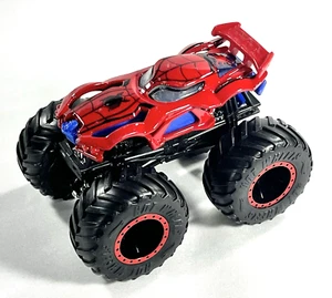 Hot Wheels Spiderman Monster Truck 1:64 Scale Marvel Super Hero Spider-Man - Picture 1 of 9