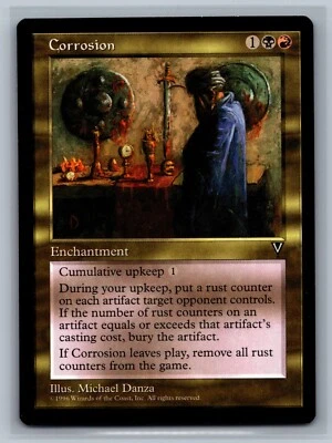 Magic The Gathering Visions Corrosion MTG TCG CCG - Image 1 of 2