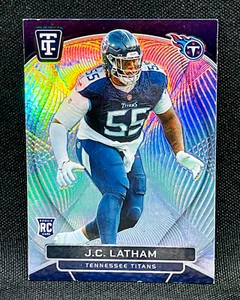 Fútbol americano Panini 2024 totalmente certificado - J.C. LATHAM RC #126 - TITANES DE TENNESSEE - Imagen 1 de 2