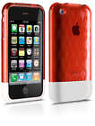 Philips DLM1336/10 Polycarbonate Hard Shell Case - Fits iPhone 3G 3GS Red/White 