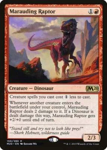 Magic The Gathering MTG MARAUDING RAPTOR Core Set 2020 NM Near Mint - Picture 1 of 1