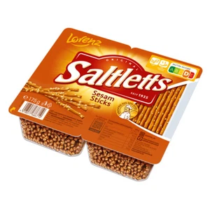 Lorenz Saltlettes Sticks Sesam knuprige Salzstangen Laugenbäck 175g - Picture 1 of 1