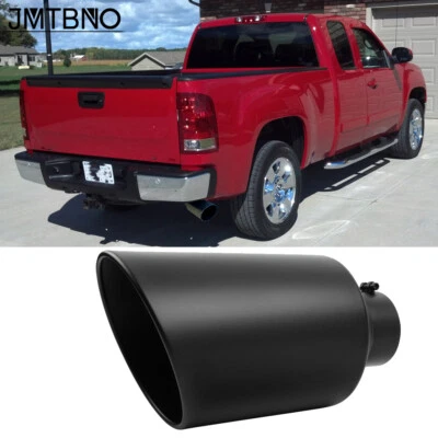 Punta de escape de acero inoxidable para GMC Sierra 1500 2500 3500 4" entrada 8" salida 15" Foto 1 de 4