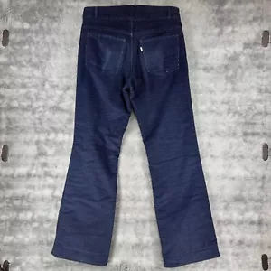 Vintage Levi's Ski Pants Corduroy Blue Size Medium (32x31) - Picture 1 of 11