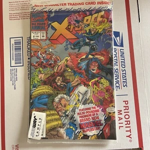 X-force #2 Still In Plastic W/card Comic 2.95 - Picture 1 of 6