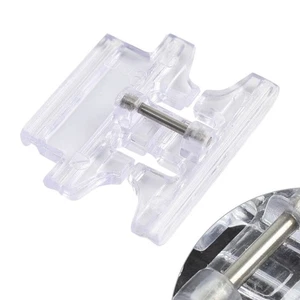 9mm Pfaff Clear Snap-On Pintuck Foot With Decorative Stitch Guide #93-036944-91 - Picture 1 of 10