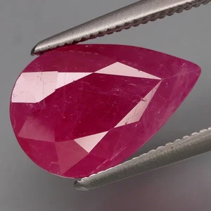 5.88Ct.Precious Gem Natural BIG Top Red Pink UNHEATED Ruby Winza,Tanzania - Picture 1 of 4