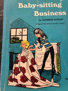 Ginnie's Baby-Sitting Business - Catherine Woolley - Scholastic 1973 3rd Print - Picture 1 of 2