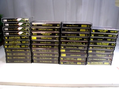 Readers Digest Cassette Tape Collection -40 Cassettes  Vintage - Image 1 of 4